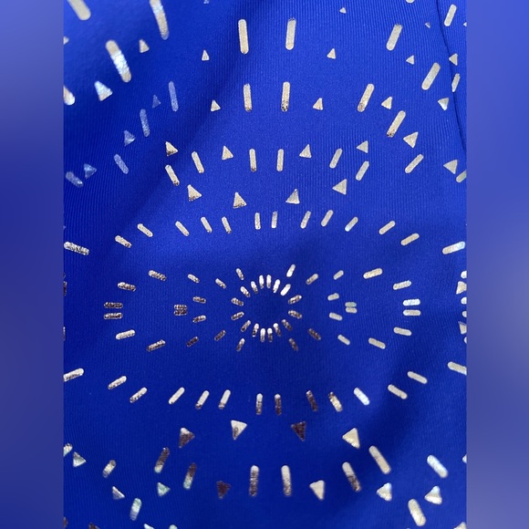 NWT, Annika Blingy Royal Blue 1/4-Zip Pullover - Picture 7 of 9